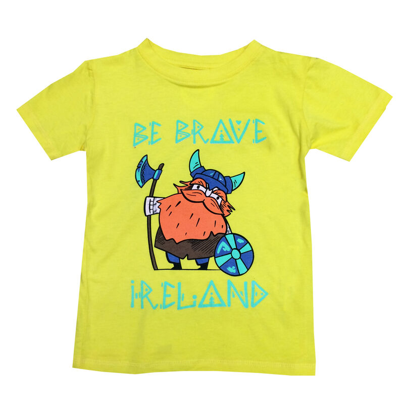 Be Brave Viking Ireland Kids T-shirt